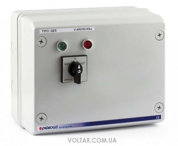 Пульт управления QES 200 для трёхфазных фекальных насосов Pedrollo в Екатеринбурге 
