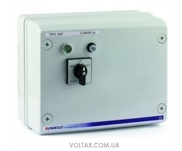 Пульт управления QST 5000 для трёхфазных скважинных насосов Pedrollo с датчиком уровня в Екатеринбурге 